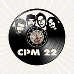 Ficha técnica e caractérísticas do produto Relógio de Parede CPM 22 Bandas Rock Nacional 2000 Vinil LP