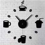 Ficha técnica e caractérísticas do produto Relógio de Parede Criativo para Cozinha ou Sala - Aladimshop