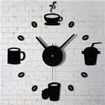 Ficha técnica e caractérísticas do produto Relógio de Parede Criativo para Cozinha ou Sala