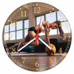 Ficha técnica e caractérísticas do produto Relógio De Parede Crossfit Academia Fitness Musculação