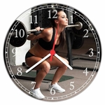 Ficha técnica e caractérísticas do produto Relógio De Parede Crossfit Academia Musculação Fitness