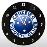 Ficha técnica e caractérísticas do produto Relógio de Parede - Cruzeiro - em Disco de Vinil - Mr. Rock – Brasileirão