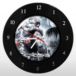 Ficha técnica e caractérísticas do produto Relógio de Parede - Crysis - em Disco de Vinil - Mr. Rock - Game