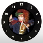 Ficha técnica e caractérísticas do produto Relógio de Parede - Cyndi Lauper - em Disco de Vinil - Mr. Rock – Anos 80 - Rock N' Roll
