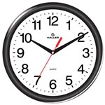 Relógio de Parede D30 5349/02 3d 30cm Preto Haller