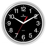 Ficha técnica e caractérísticas do produto Relógio de Parede D30 5349/05 3D 30cm Prata Haller