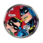 Ficha técnica e caractérísticas do produto Relógio de Parede Dc Comics Batman e Robin Metal Ø 30,5Cm