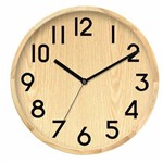 Relógio de Parede de Plastico Estilo Ø30cm