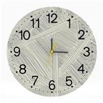 Ficha técnica e caractérísticas do produto Relógio de Parede Decorativo 25x25 Moderno Desenhado Sala - Tocdecor