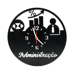 Ficha técnica e caractérísticas do produto Relógio de Parede Decorativo - Administração