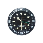 Ficha técnica e caractérísticas do produto Relógio De Parede Decorativo Calendário Gmt Master Explorer - GMT Master II Preto