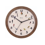 Ficha técnica e caractérísticas do produto Relógio De Parede Decorativo Canto Dos Pássaros Passarinho Brasileiro. REF 6858