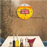 Relógio de Parede Decorativo Cerveja Stella Artois - Prego e Martelo