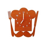Ficha técnica e caractérísticas do produto Relógio de Parede Decorativo Chef Modelo 3