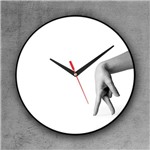 Ficha técnica e caractérísticas do produto Relógio de Parede Decorativo, Criativo e Descolado Mão Caminhando - Colours Creative Photo Decor