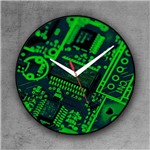 Ficha técnica e caractérísticas do produto Relógio de Parede Decorativo, Criativo e Descolado Placa Chip de Computador - Colours Creative Photo Decor
