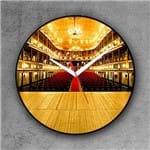 Ficha técnica e caractérísticas do produto Relógio de Parede Decorativo, Criativo e Descolado | Teatro