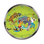 Relógio de Parede Decorativo de Metal Hanna Barbera Scooby-doo e S.a Turma - 30 Cm