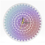Ficha técnica e caractérísticas do produto Relógio de Parede Decorativo em Mdf Analógico Expressivo