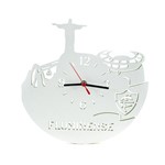 Ficha técnica e caractérísticas do produto Relógio de Parede Decorativo - Fluminense Meu Time do Coração - Wvm