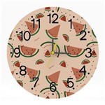 Ficha técnica e caractérísticas do produto Relógio de Parede Decorativo Frutas Melancia 25x25 Moderno - Tocdecor