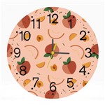 Relógio de Parede Decorativo Frutas Morango 25x25 Moderno - Tocdecor