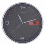 Ficha técnica e caractérísticas do produto Relógio de Parede Decorativo Herweg 6415 com Calendário