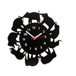 Ficha técnica e caractérísticas do produto Relógio de Parede Decorativo - Modelo Elefantes - ME Criative
