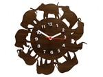 Ficha técnica e caractérísticas do produto Relógio de Parede Decorativo - Modelo Elefantes - me Criative