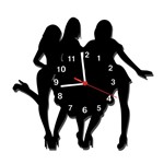 Relógio de Parede Decorativo - Modelo Girls - me Criative