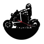 Relógio de Parede Decorativo - Modelo Motoqueiro