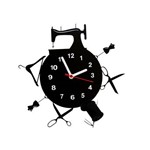 Ficha técnica e caractérísticas do produto Relógio de Parede Decorativo - Modelo Mundo da Costureira - ME Criative