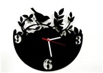 Ficha técnica e caractérísticas do produto Relógio de Parede Decorativo - Modelo Pássaro - me Criative