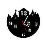 Ficha técnica e caractérísticas do produto Relógio de Parede Decorativo - Modelo Village - ME Criative