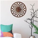 Relógio de Parede Decorativo Premium Mandala Vazado Ágata - Prego e Martelo