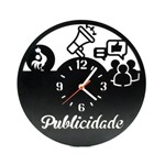 Ficha técnica e caractérísticas do produto Relógio de Parede Decorativo - Publicidade - Wvm