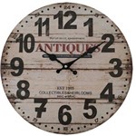 Ficha técnica e caractérísticas do produto Relógio de Parede Decorativo "antiques" - 34 Cm