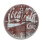 Relógio de Parede Decorativo Retrô Coca-Cola Coke Único