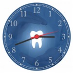 Ficha técnica e caractérísticas do produto Relógio de Parede Dentista Sorriso Dentes Odontologia Decorações - Vital Quadros