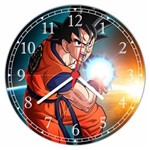 Ficha técnica e caractérísticas do produto Relógio de Parede Desenho Dragon Ball Goku Anime