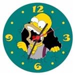 Ficha técnica e caractérísticas do produto Relógio De Parede Desenho Simpsons Homer Decorar