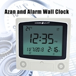 Ficha técnica e caractérísticas do produto Relógio de parede digital muçulmano Azan Pray despertador com presente automático Fajr Qibla