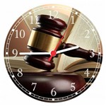 Ficha técnica e caractérísticas do produto Relógio de Parede Direito Advocacias Escritórios Advogados Decorações - Vital Quadros