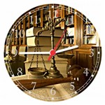 Ficha técnica e caractérísticas do produto Relógio de Parede Direito Advocacias Escritórios Advogados - Vital Quadros