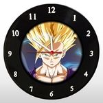 Ficha técnica e caractérísticas do produto Relógio de Parede - Dragon Ball - em Disco de Vinil - Mr. Rock - Gohan - Anime