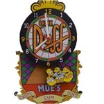 Ficha técnica e caractérísticas do produto Relógio de Parede Duff Interativo Bar do Moes Simpsons