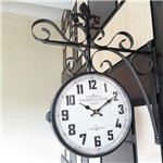 Ficha técnica e caractérísticas do produto Relógio de Parede Dupla Mod. France - Champs Elysses - Verito