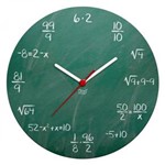 Ficha técnica e caractérísticas do produto Relógio de Parede Ecológico Geek Blackboard