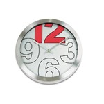 Ficha técnica e caractérísticas do produto Relógio de Parede em Alumínio - Hauskraft Eg7764p-N