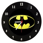 Ficha técnica e caractérísticas do produto Relógio De Parede Em Disco De Vinil - Batman - Mr. Rock